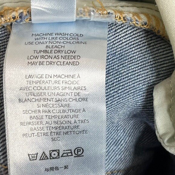 Free People We The Free Flare Jean Aura Blue High Rise Size 25 French Girl - Picture 11 of 12